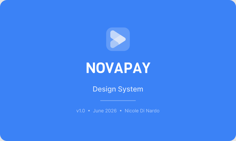 NovaPay — Fintech Banking App Design System & Interactive Prototype