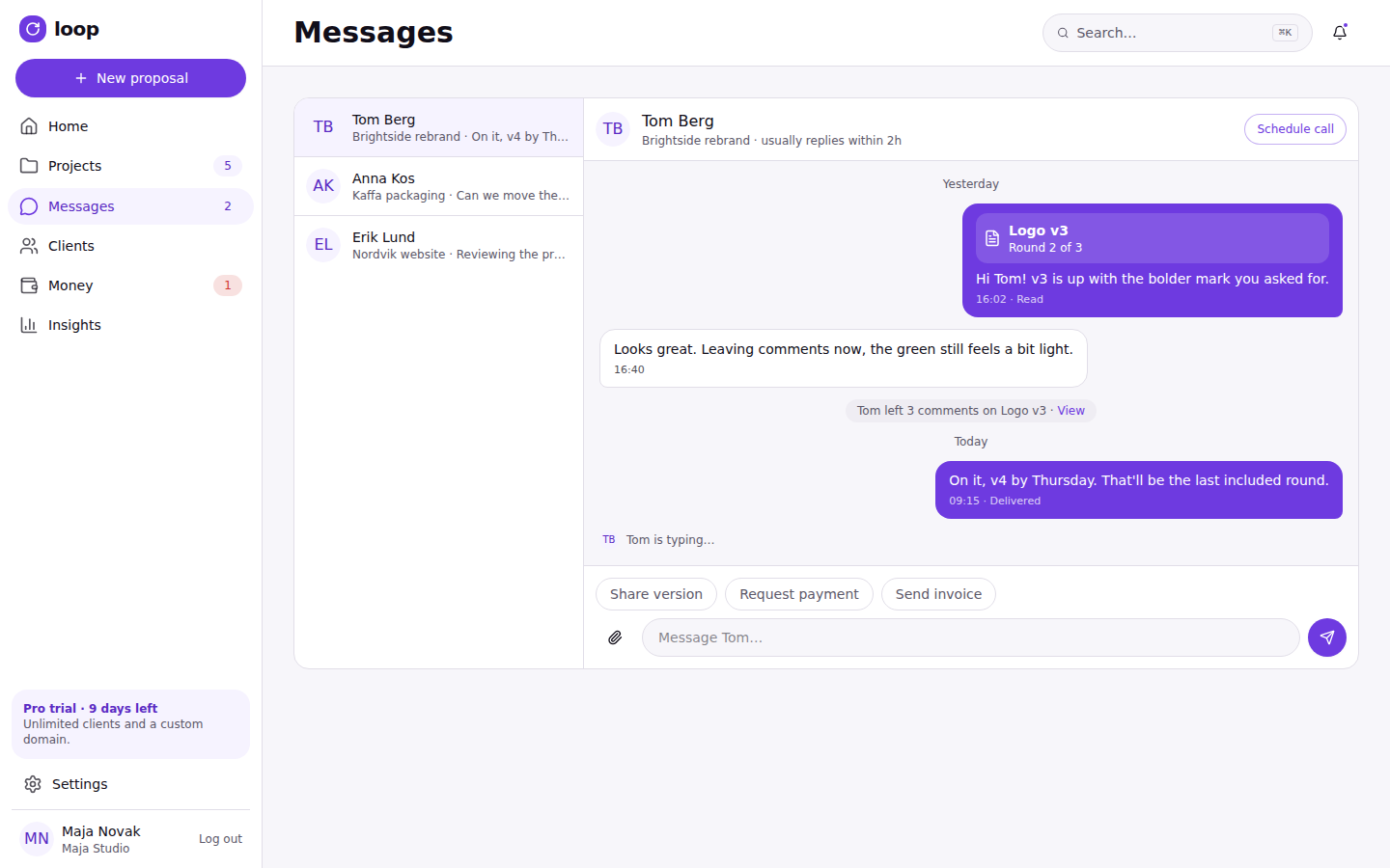 Messages