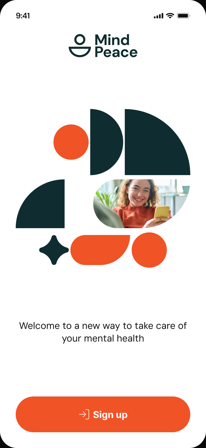 MindPeace — Patient login
