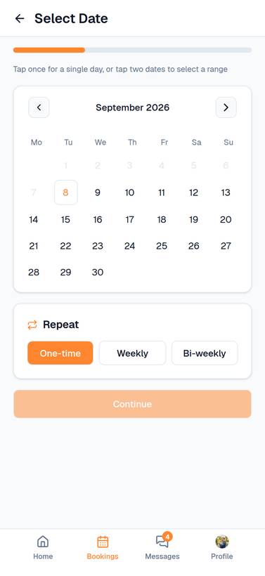 Booking