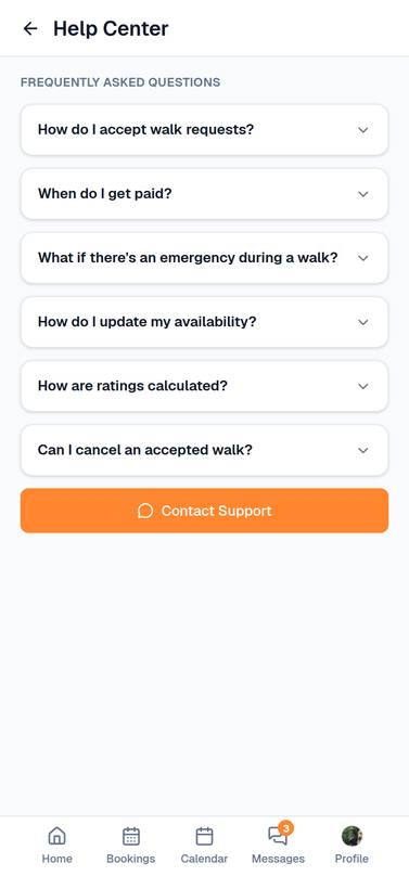 Help centre