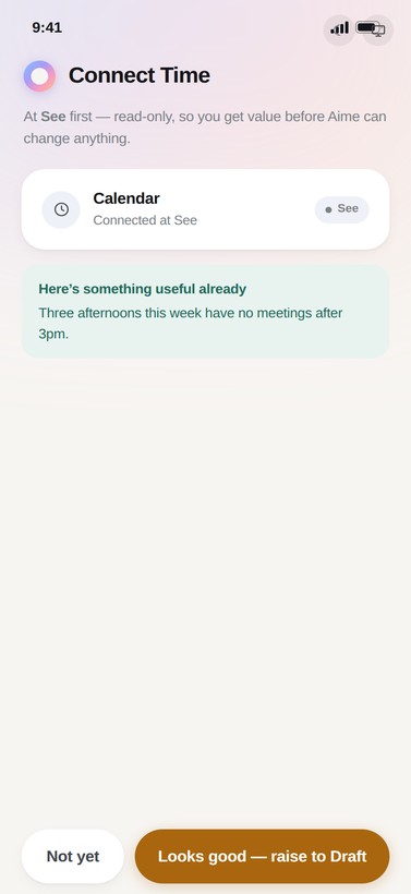 Connect at See