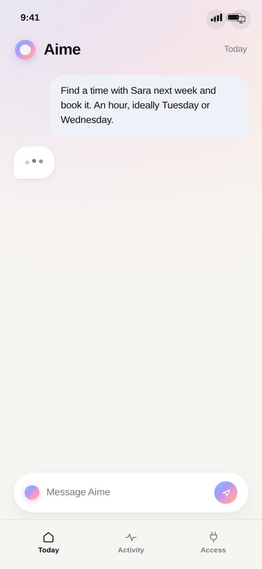 The ask