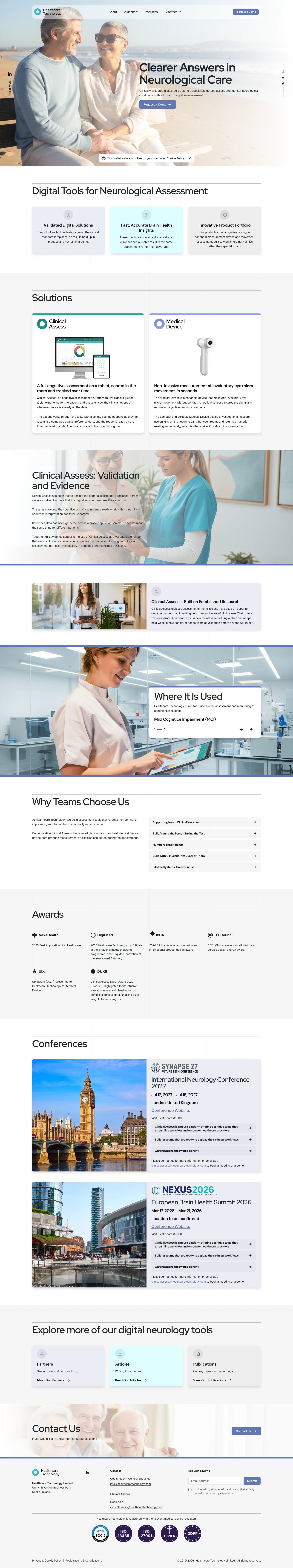 Home page