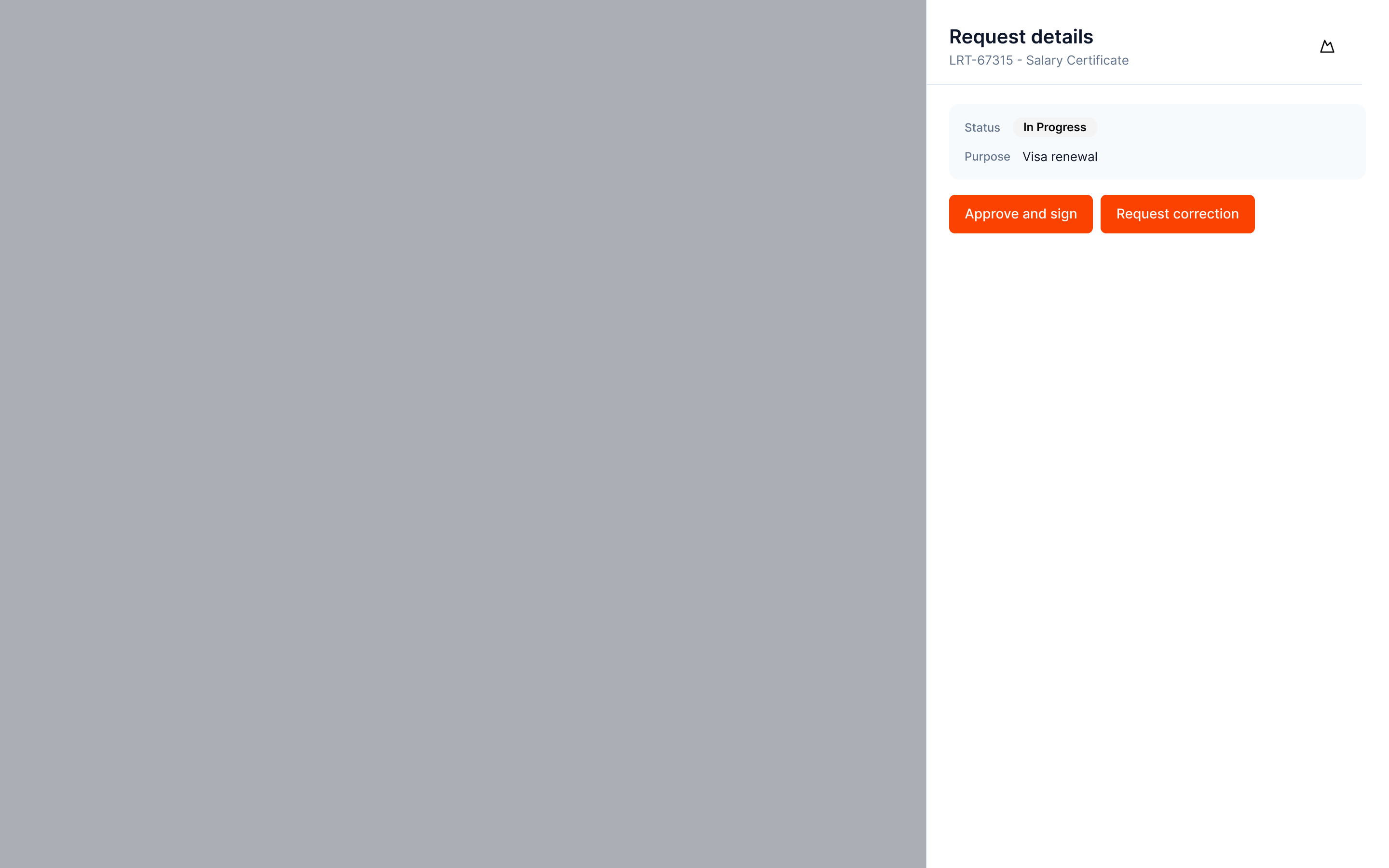 Zalex HR — Flag discrepancy and send correction note
