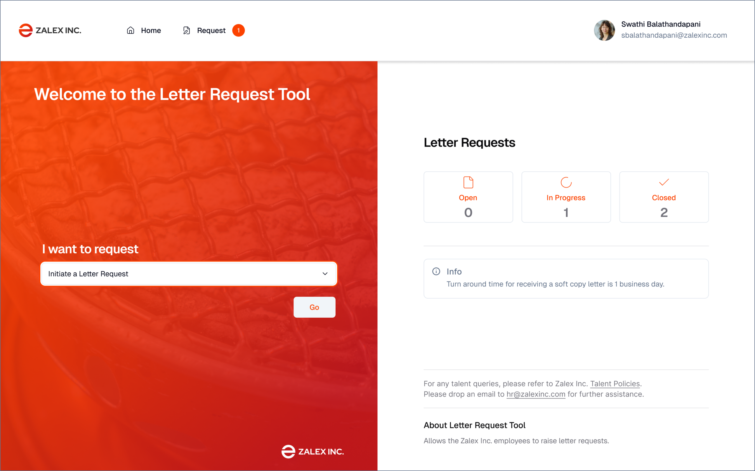 Zalex Redesign — Flow 1 Overview