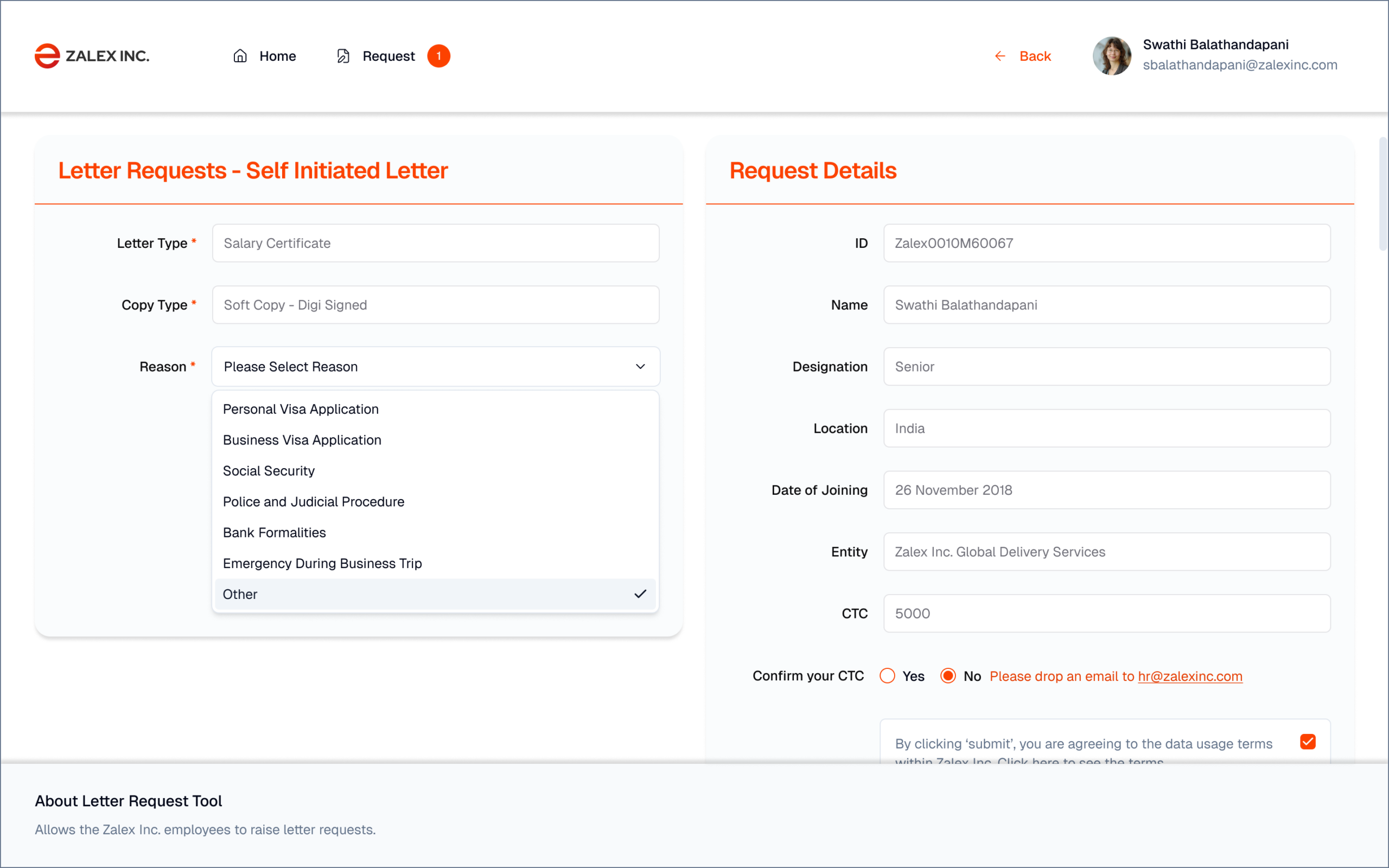 Zalex Redesign — Flow 2 Step 7