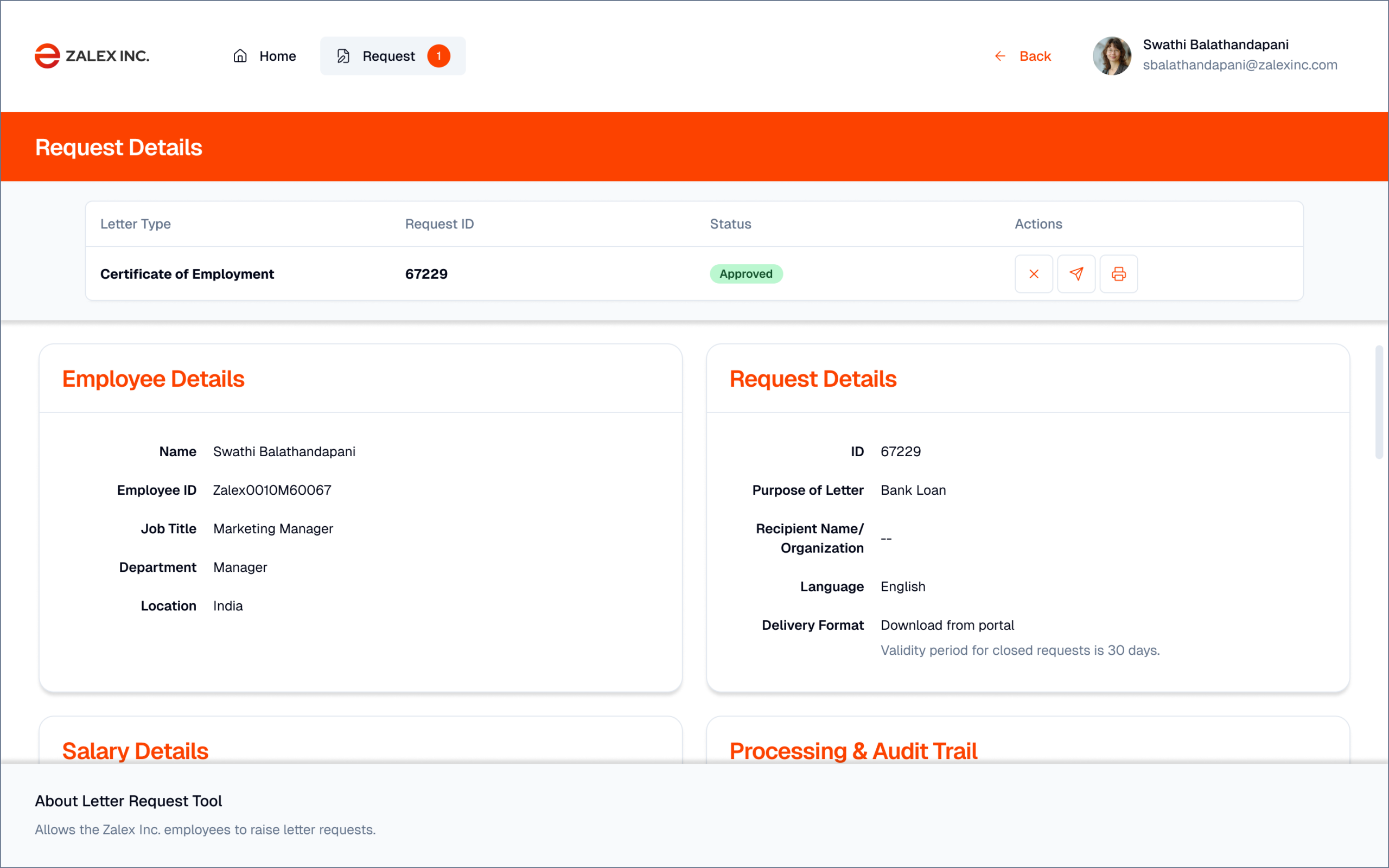 Zalex Redesign — Flow 3 Screen 4